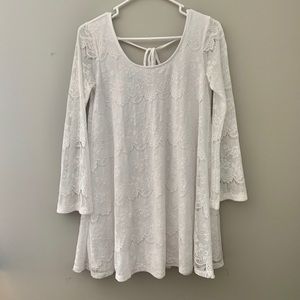 White Lace Summer Dress